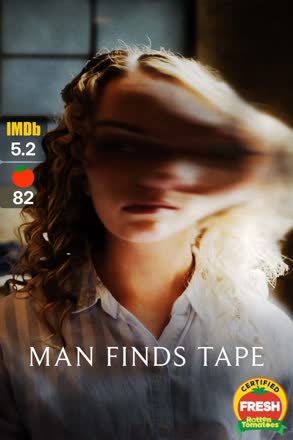 man finds tape