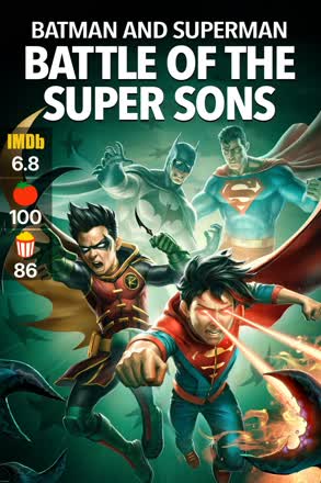 batman and superman battle of the super sons